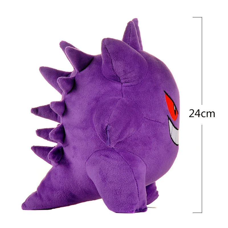 Gengar juguetes de Peluche Pokemon Gengar muñeco de Peluche diablo Peluche divertido Anime Pikachu Peluches Kawaii colección de pasatiempos regalos de navidad